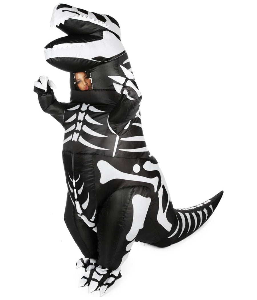 Women's Dinosaur Skeleton Inflatable Costume