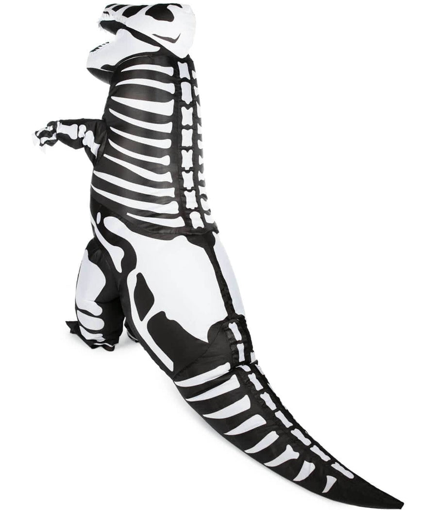 Men's Dinosaur Skeleton Inflatable Costume Image 2