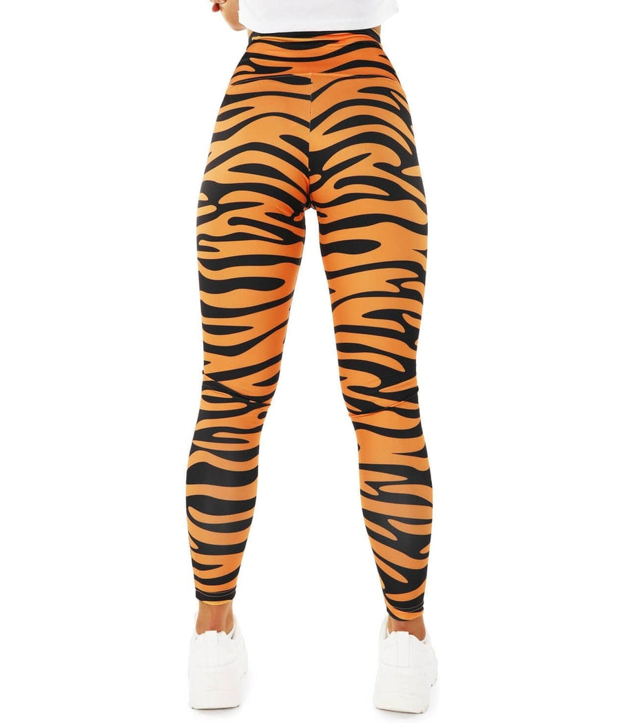 Tiger High Waisted Leggings: Women's Halloween Outfits