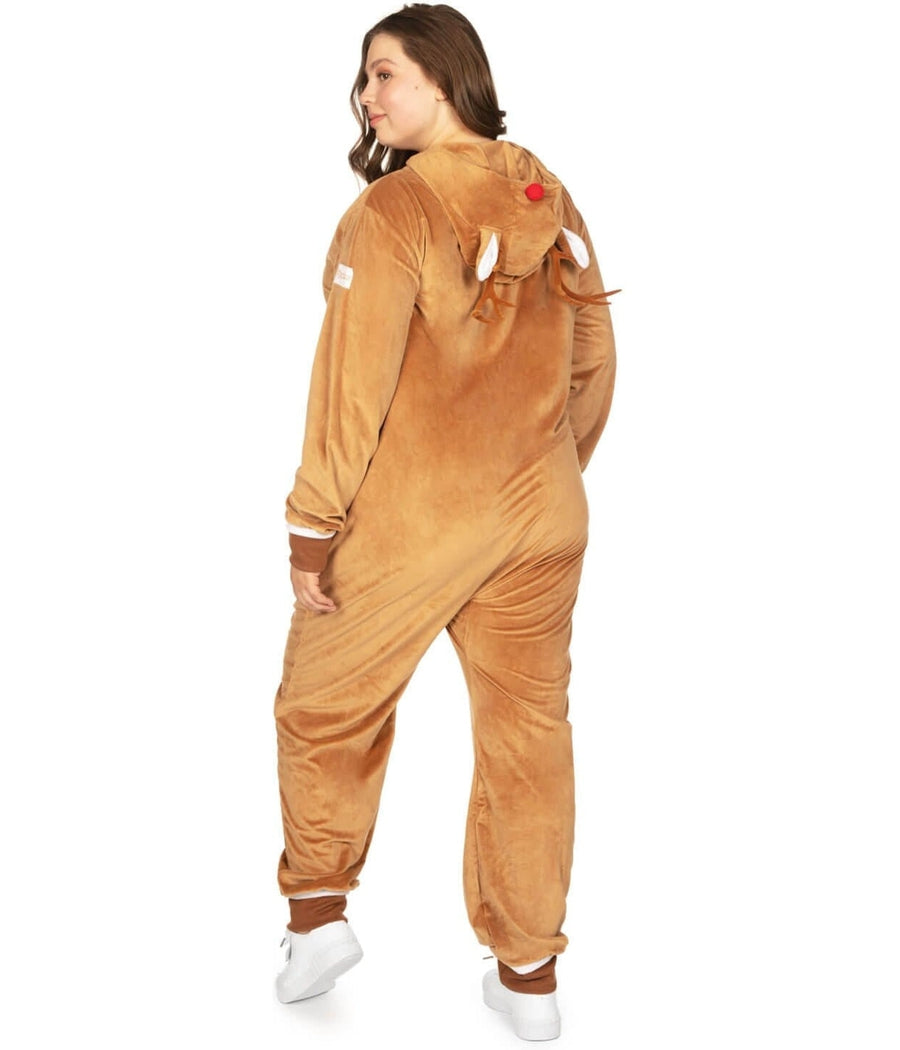 Rudolph Plus Size Jumpsuit Women s Christmas Outfits Tipsy Elves