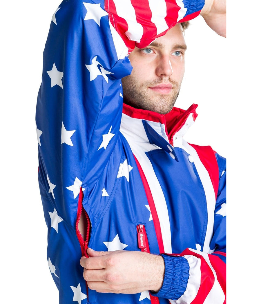 American flag snowboard sales jacket