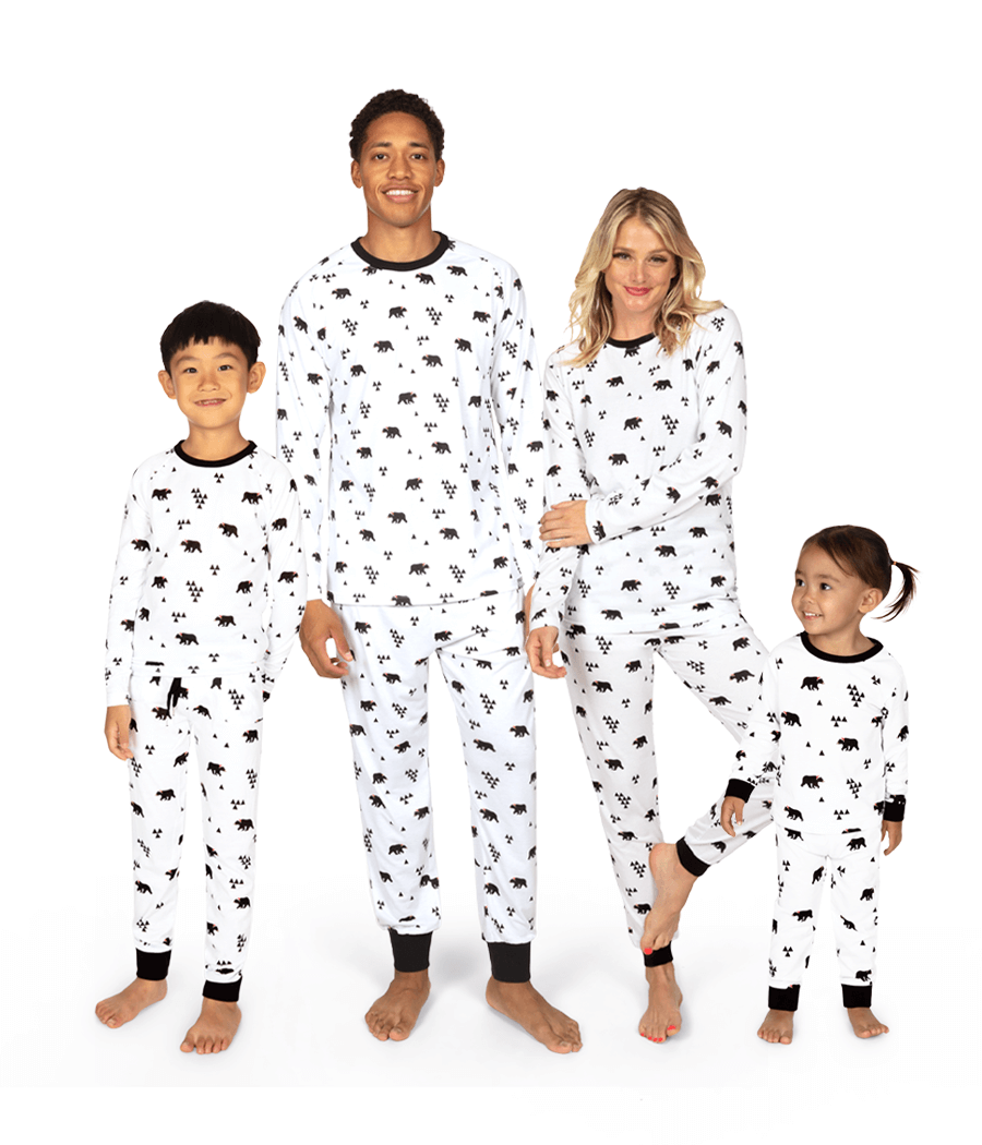 Matching Beary Christmas Family Pajamas | Tipsy Elves