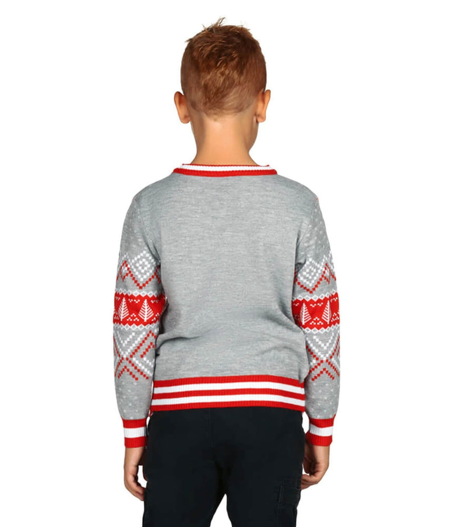 Boys light up hot sale christmas jumper