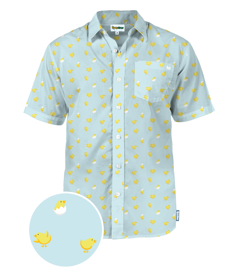 Chick Magnet Button Down Shirt: Men's Easter Outfits | Tipsy Elves