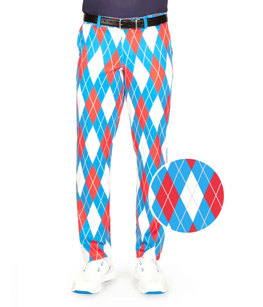 Men's Golf Pants: Loud, Colorful, & Crazy Golf Pants