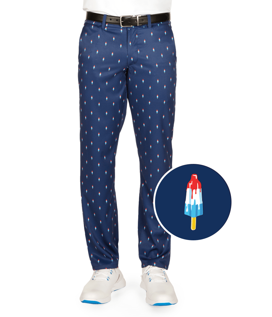 Royal & Awesome Paddy Par! Crazy Golf Pants for Men, Funny Golf