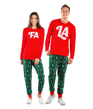 Couples Matching Christmas Pajamas | Tipsy Elves