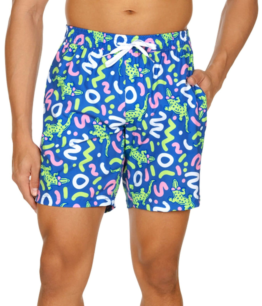 Alligator on sale swim trunks