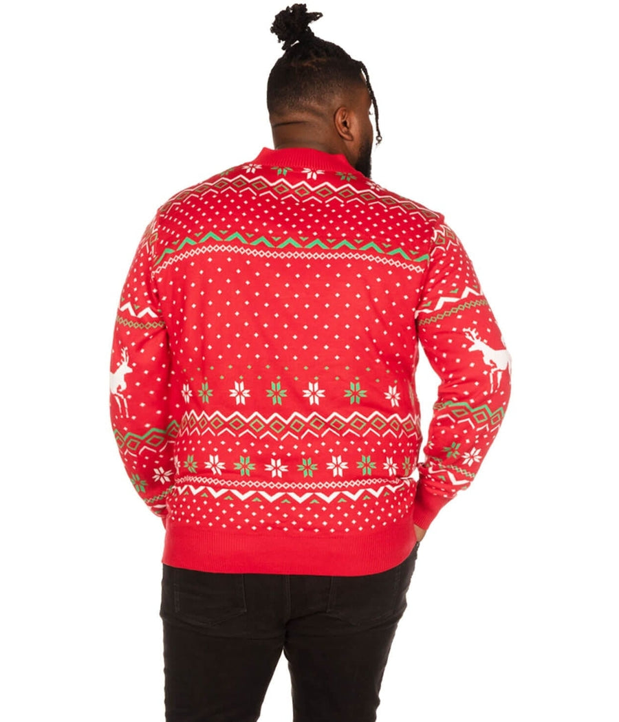 Men s Humping Reindeer Big and Tall Christmas Sweater Tipsy Elves