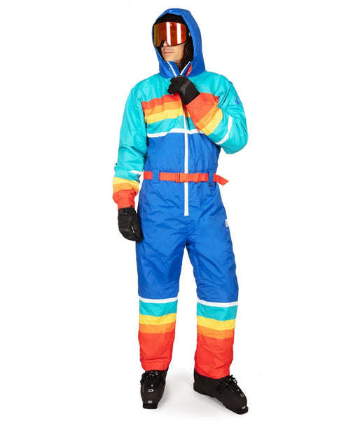 Blue Breakthrough Snow Suit: Men's Ski & Snowboard Apparel