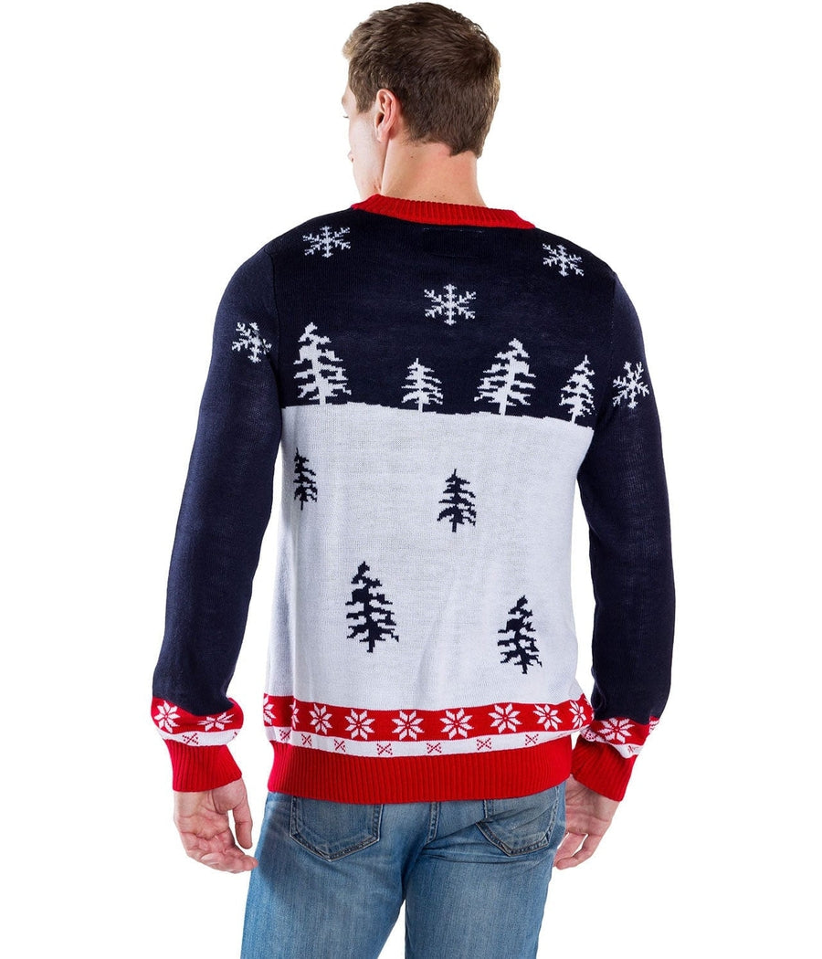 Ugly christmas hotsell sweater santa peeing