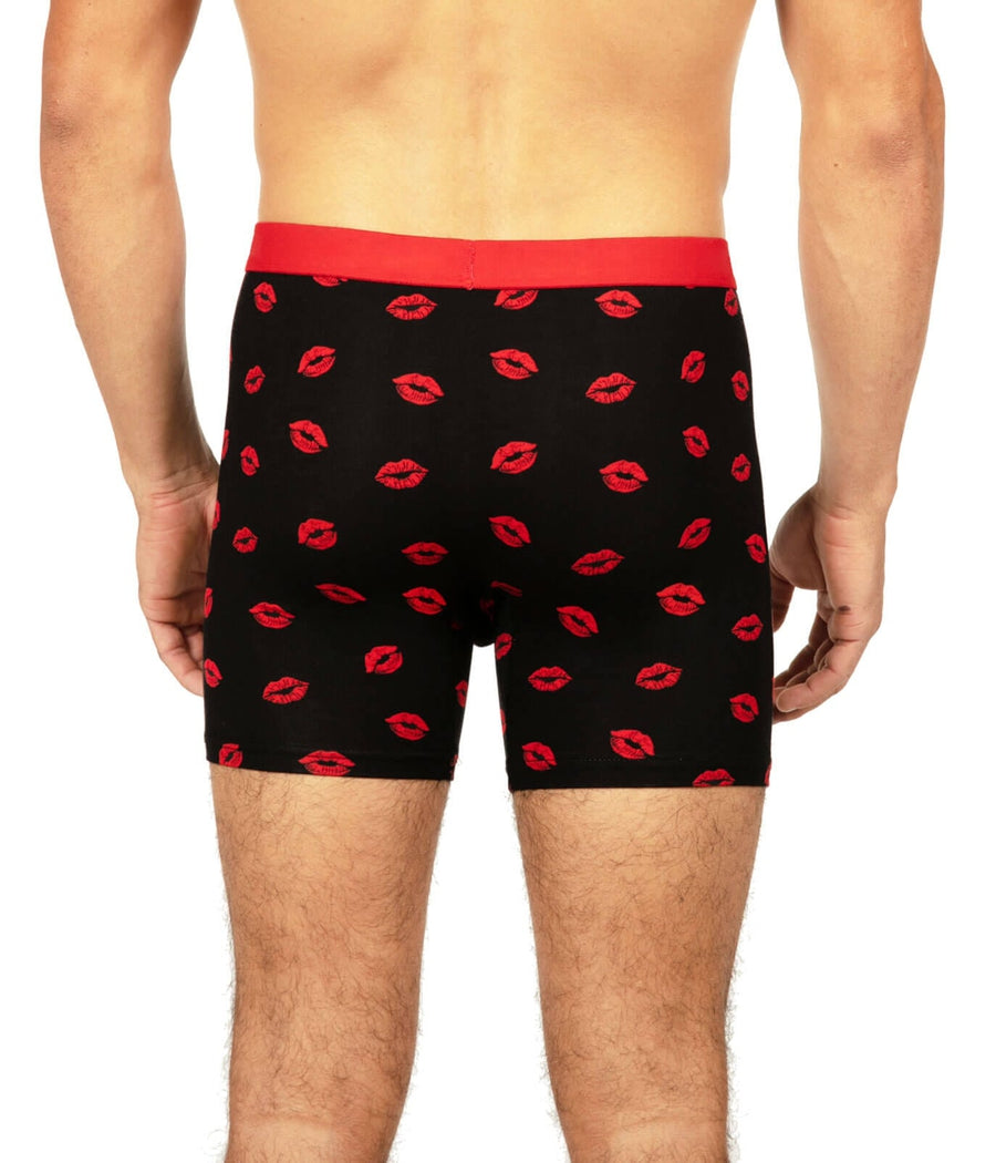Kiss Me - Mens Sexy Boxer Brief Valentines Underwear - Davson Sales