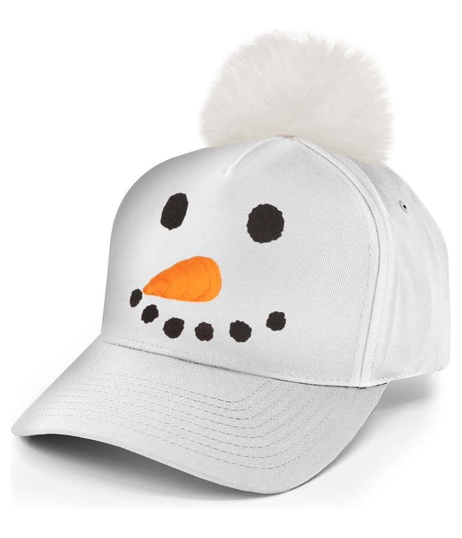 Snowman Face Hat