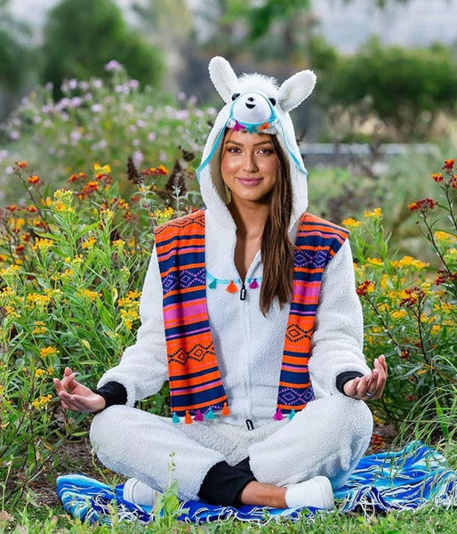 Womens llama outlet onesie