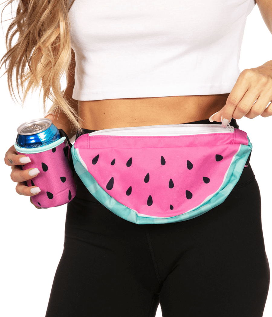 Watermelon 3D Fanny Pack with Drink Holder