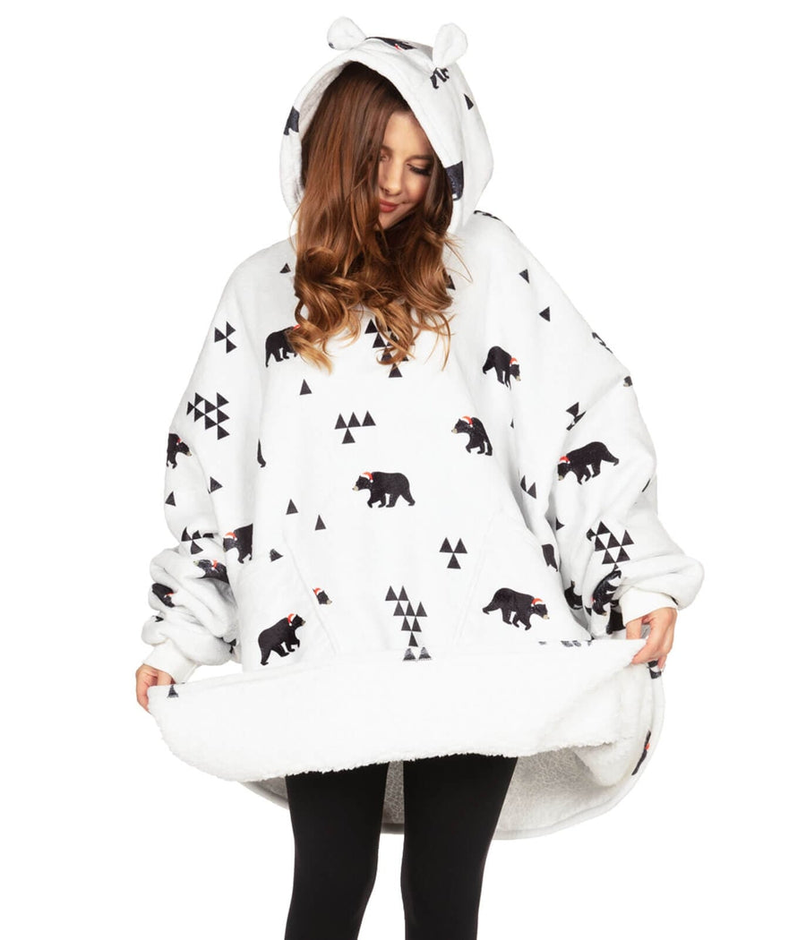 Hooded blanket online womens