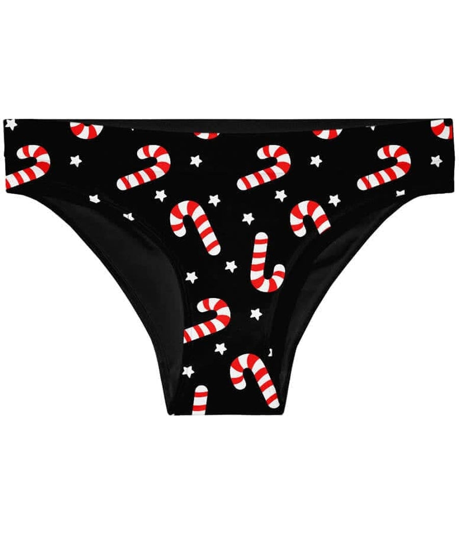 Women s Candy Cane Lane Thong Underwear