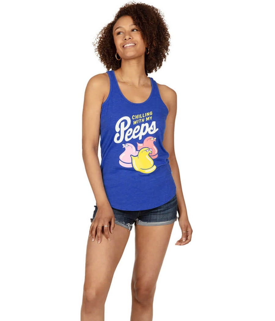 Women's Chillin' With My Peeps Tank Top