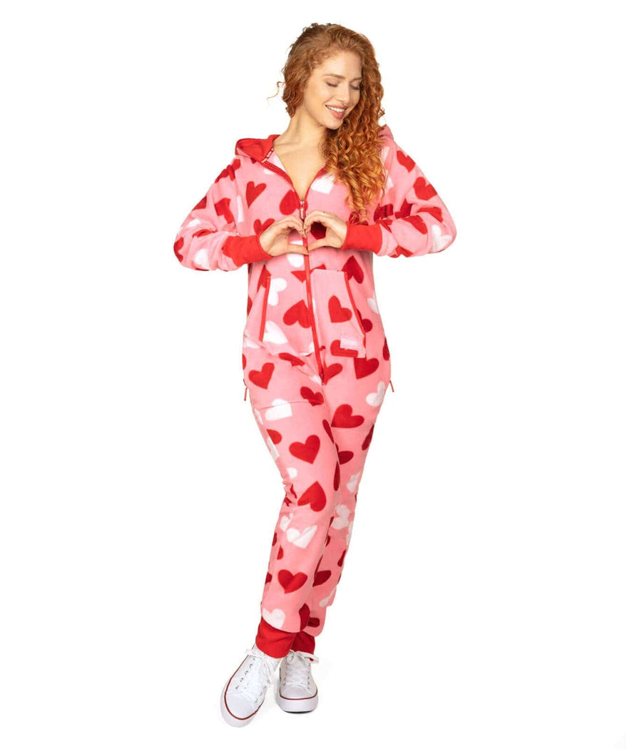 Valentine's day onesies for adults hot sale