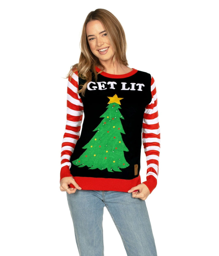 Get lit holiday on sale sweater