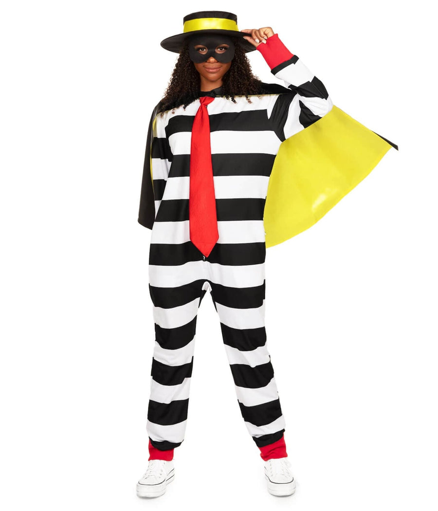 Hamburger Thief Costume: Women's Halloween Outfits | Tipsy Elves
