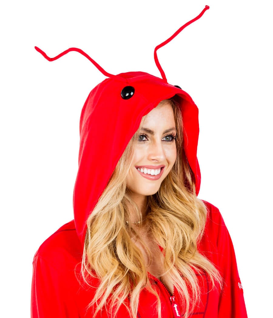 Lobster Costumehop Women s Adult Halloween Lobster Suits Tipsy Elves