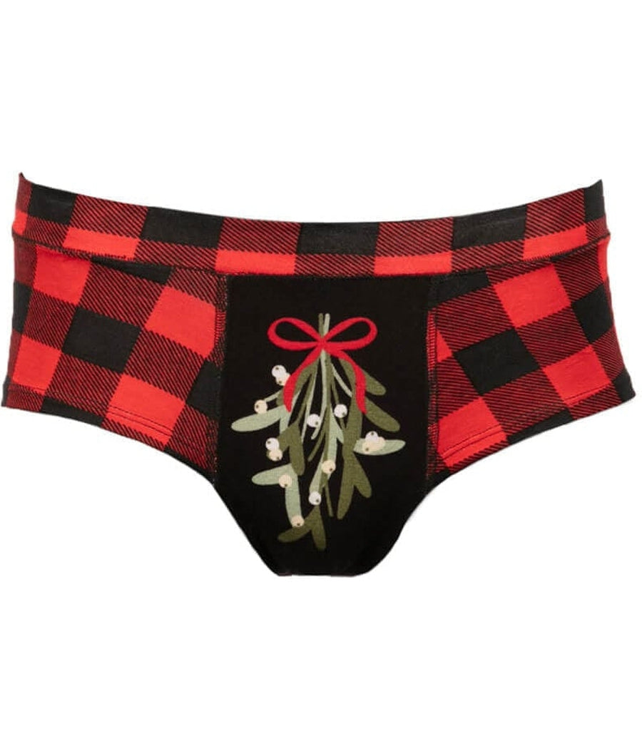 Ladies Christmas Underwear, Personalized Panties, Naughty Christmas Gift,  Mistletoe Underwear, Christmas Lingerie, Christmas Eve Gift, Wife 