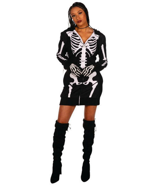 Ladies skeleton outlet dress