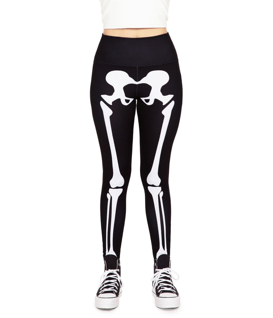 Goth High Waist Skull Leggings, Skeleton Head Pattern Black Yoga Pants,  Gothic Elastic Sportswear, Skeleton Heads Pants, Punk Rock Leggings - Etsy