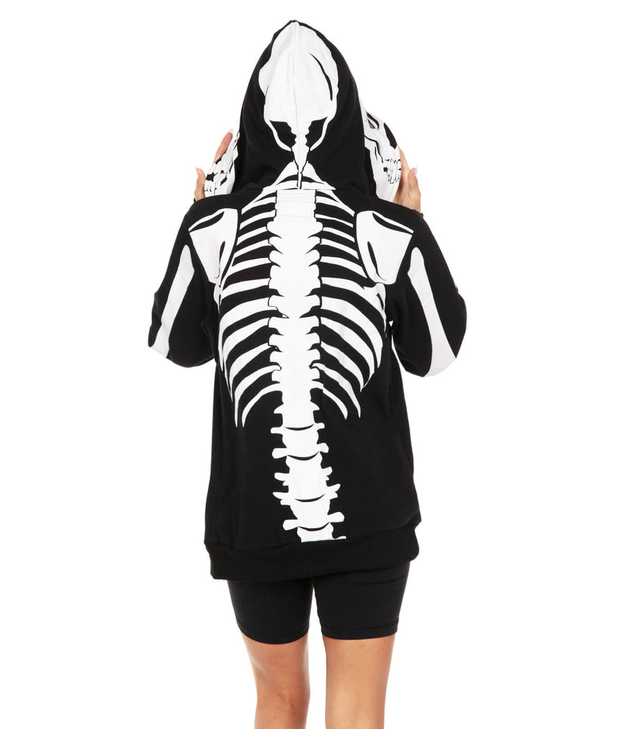 Skeleton hoodie sales costume